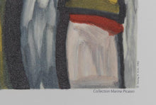 Portrait de Femme au Chapeau et a la Robe Vert Jaune Lithograph | Pablo Picasso,{{product.type}}