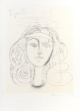 Portrait de Femme Lithograph | Pablo Picasso,{{product.type}}