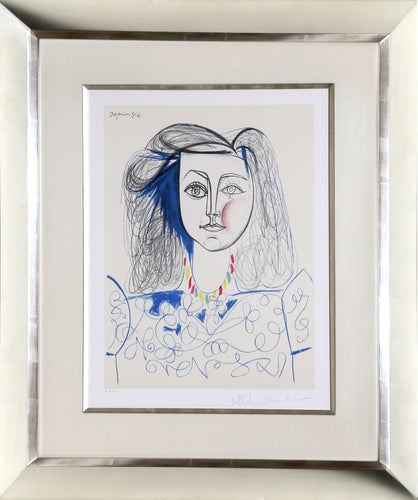Portrait de Femme Lithograph | Pablo Picasso,{{product.type}}