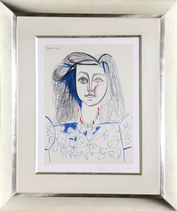 Portrait de Femme Lithograph | Pablo Picasso,{{product.type}}