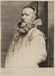 Portrait de Jean de Vael Etching | Anthony van Dyck,{{product.type}}