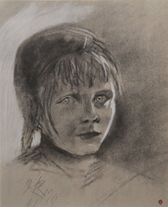 Portrait de Petite Fille Lithograph | Sonia Delaunay,{{product.type}}