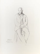 Portrait du Maitre de Ballet de la Scala de Milan Lithograph | Pablo Picasso,{{product.type}}