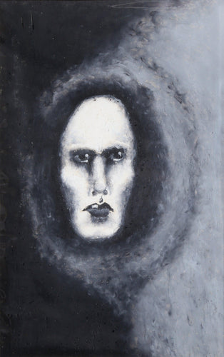 Portrait in Black Cloak Pastel | Jon Robyn,{{product.type}}