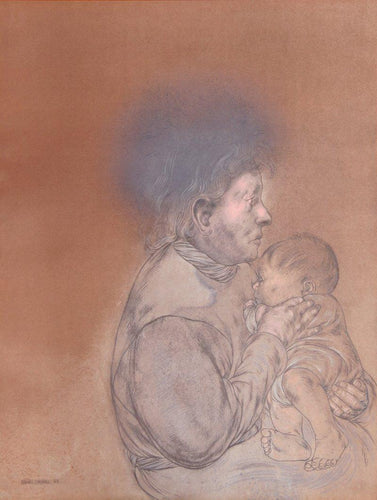 Portrait IX from Galeria de Arte Misrachi Portfolio Poster | Rafael Coronel,{{product.type}}