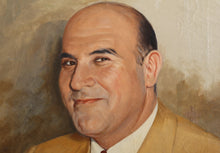 Portrait of a Bald Man in Suit Oil | S. Rosefield,{{product.type}}