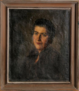 Portrait of a European Woman Oil | Unknown Artist,{{product.type}}