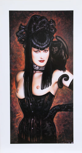 Portrait of a Fiend Lithograph | Olivia De Berardinis,{{product.type}}