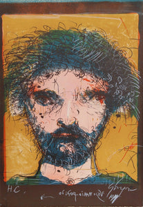 Portrait of a Man Lithograph | Leonel Gongora,{{product.type}}