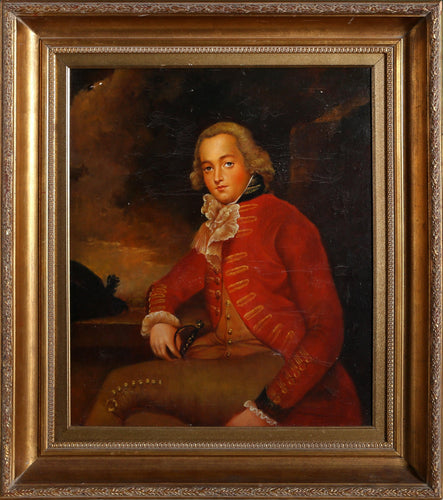 Portrait of a Revolutionary War Soldier Poster | G. Serrure,{{product.type}}