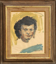 Portrait of a Woman Gouache | Unknown Artist,{{product.type}}