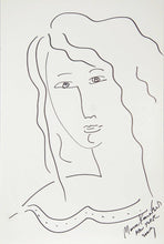 Portrait of a Woman II Ink | Mara Karetsos,{{product.type}}