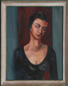 Portrait of a Woman Oil | Jennie Novik,{{product.type}}