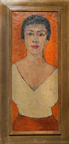 Portrait of a Woman Oil | Miriam Bromberg,{{product.type}}