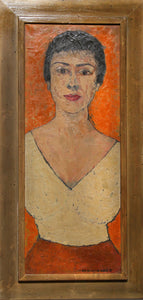 Portrait of a Woman Oil | Miriam Bromberg,{{product.type}}