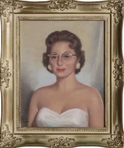 Portrait of a Woman Pastel | Peter Driben,{{product.type}}