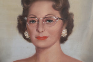 Portrait of a Woman Pastel | Peter Driben,{{product.type}}