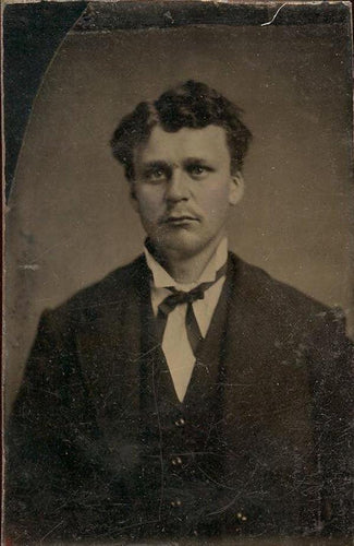 Portrait of a Young Man Black and White | Unknown Artist,{{product.type}}