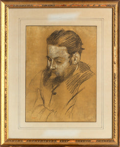 Portrait of Diego Martelli Lithograph | Edgar Degas,{{product.type}}