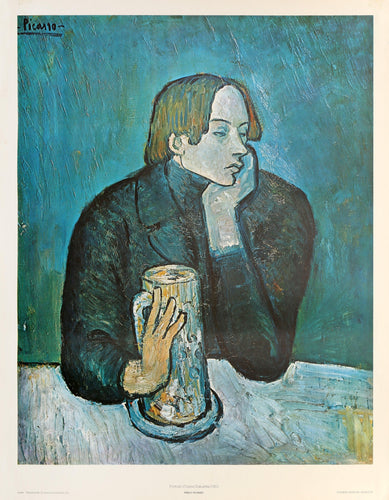 Portrait of Jaime Sabartes (1901) Poster | Pablo Picasso,{{product.type}}
