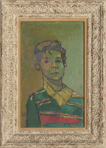 Portrait of John Begg Jr Oil | Joseph Solman,{{product.type}}