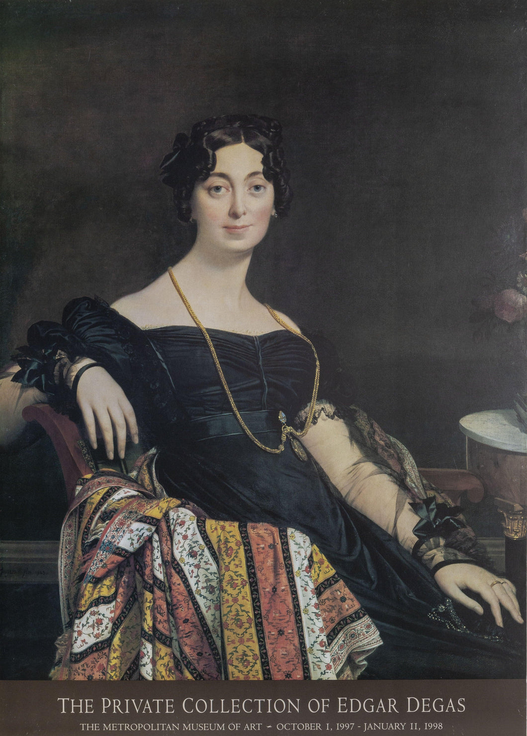 Portrait of Madame Leblanc Poster | Jean-Auguste-Dominique Ingres,{{product.type}}
