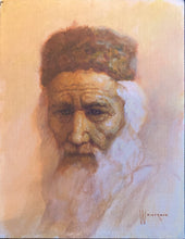 Portrait of Man in Shtreimel Oil | William Weintraub,{{product.type}}