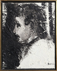 Portrait of Man in Tuxedo Mixed Media | Alessandro,{{product.type}}