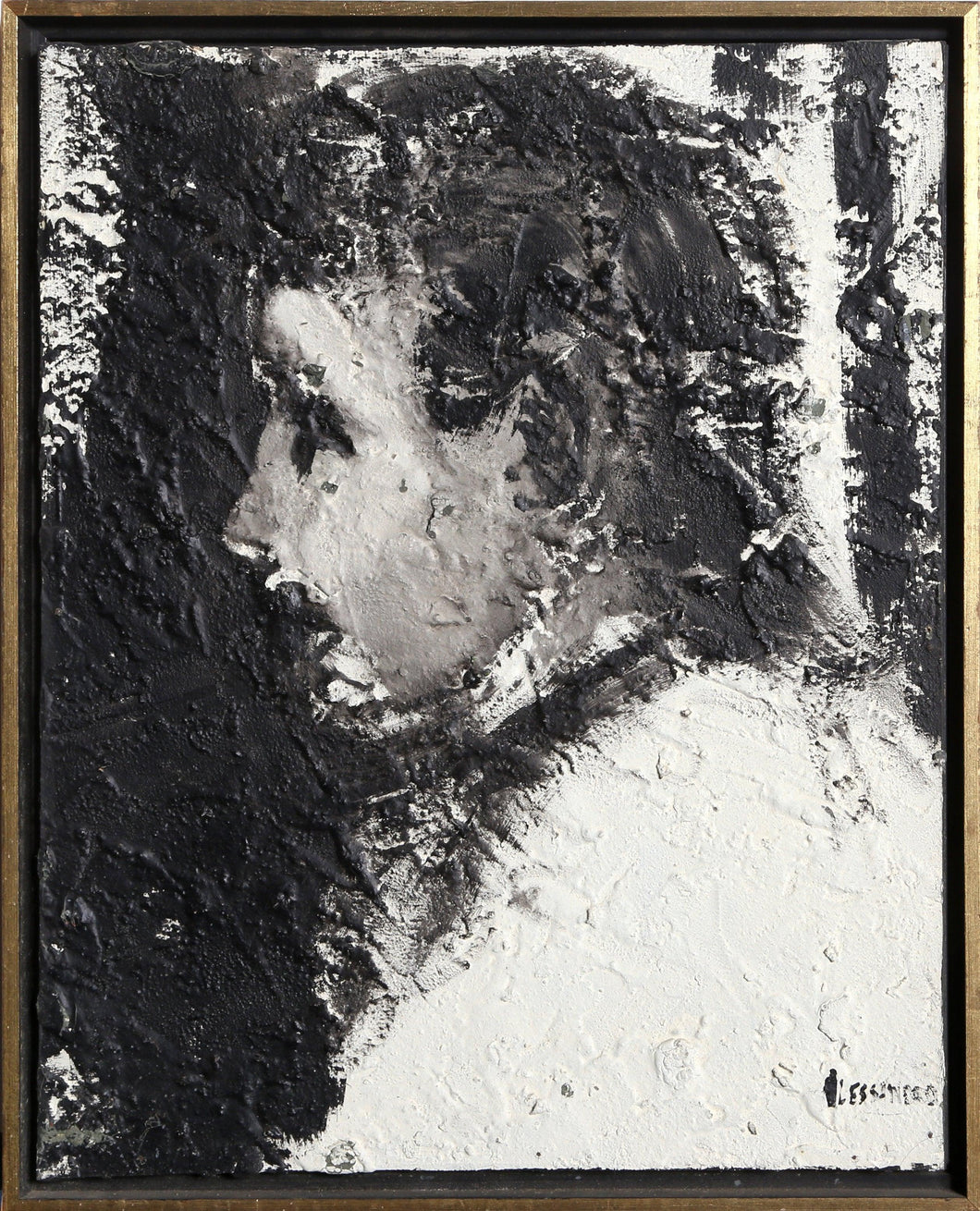 Portrait of Man in Tuxedo Mixed Media | Alessandro,{{product.type}}