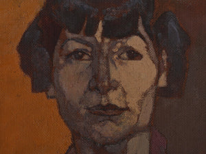 Portrait of Marian Begg Oil | Joseph Solman,{{product.type}}
