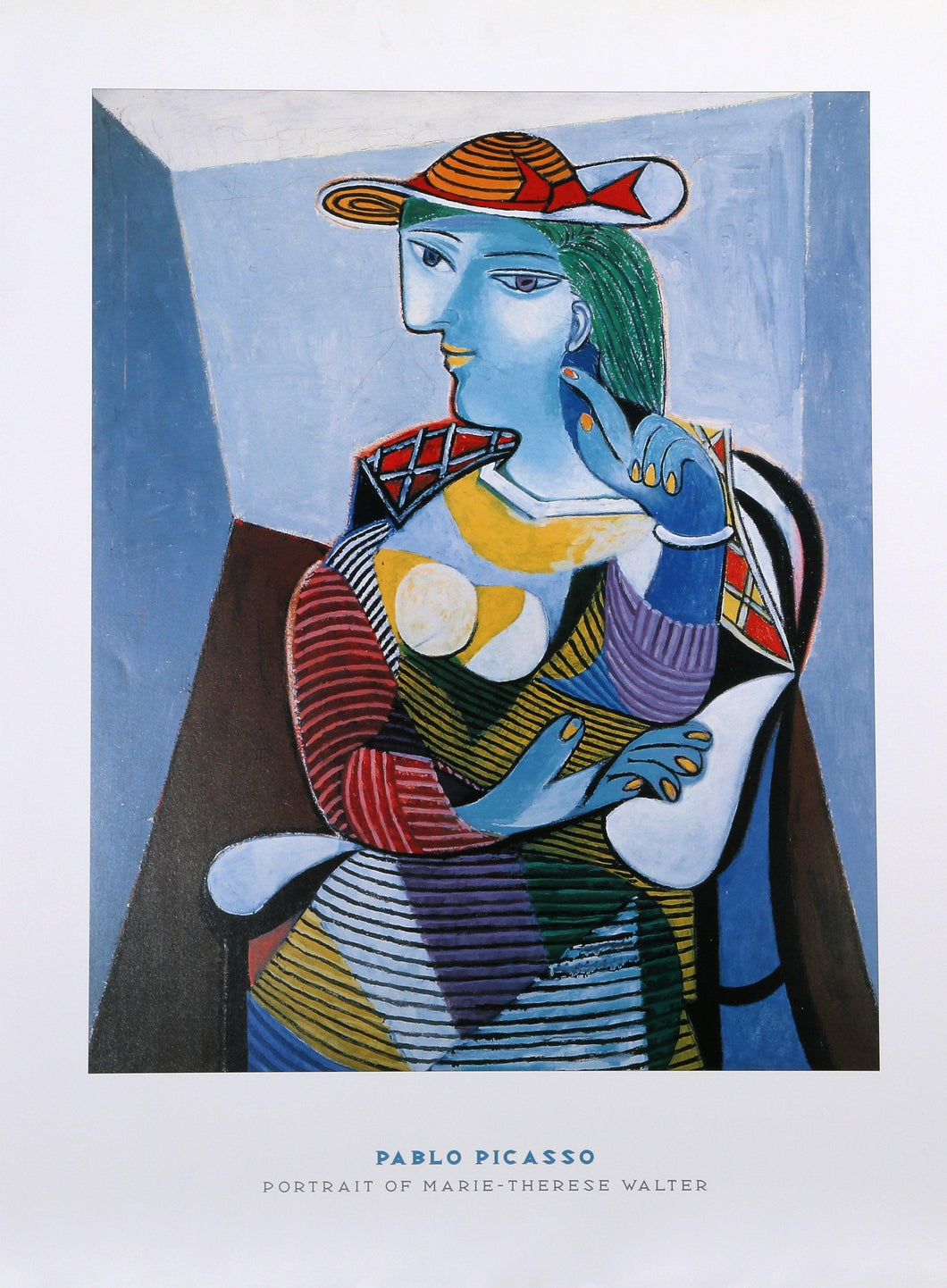Portrait of Marie Terese Walter Poster | Pablo Picasso,{{product.type}}