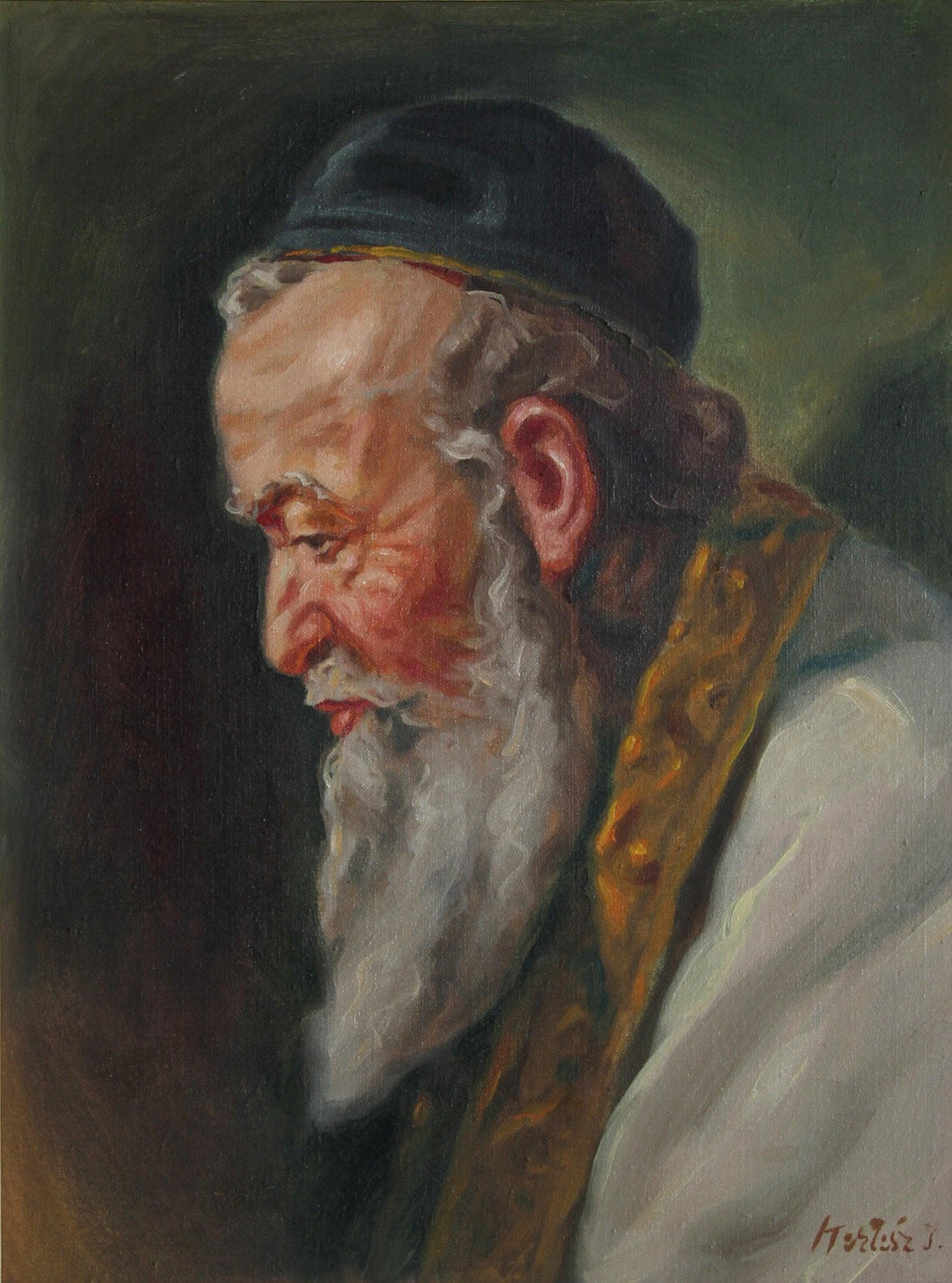 Portrait of Rabbi Oil | Unknown Artist,{{product.type}}