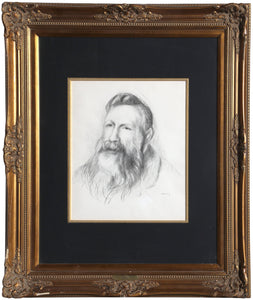 Portrait of Rodin Lithograph | Pierre-Auguste Renoir,{{product.type}}