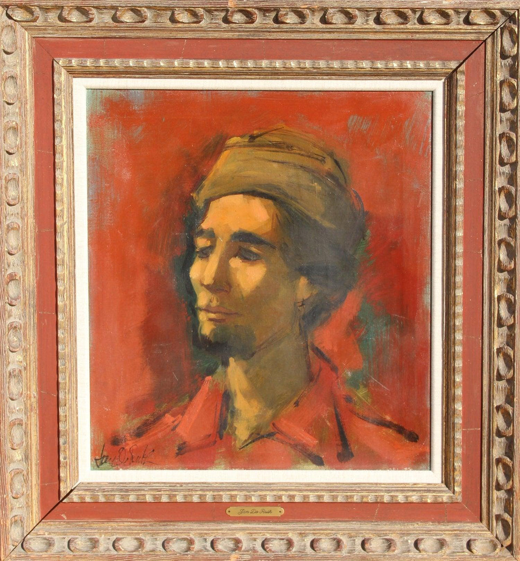 Portrait of the Artist as a Young Man Oil | Jan De Ruth,{{product.type}}
