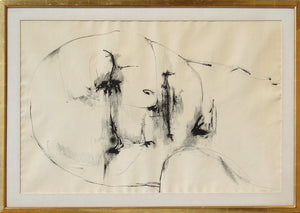 Portrait, Sleeping Ink | Leonard Baskin,{{product.type}}