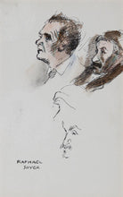 Portrait Study (4) Watercolor | Raphael Soyer,{{product.type}}