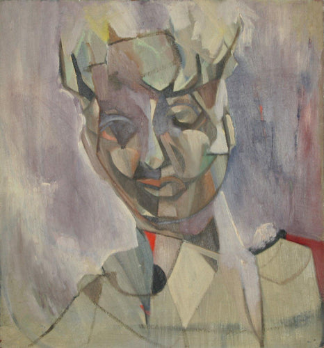 Portrait with Crown (24) Oil | John F. Leonard,{{product.type}}