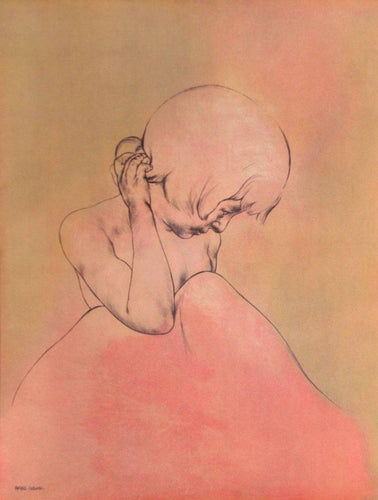 Portrait XIV from Galeria de Arte Misrachi Portfolio Poster | Rafael Coronel,{{product.type}}