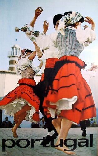 Portugal - Dancers Poster | Travel Poster,{{product.type}}