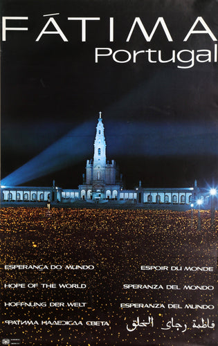 Portugal - Fatima Poster | Travel Poster,{{product.type}}