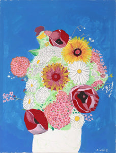 Pot of Flowers Gouache | Biagio Civale,{{product.type}}