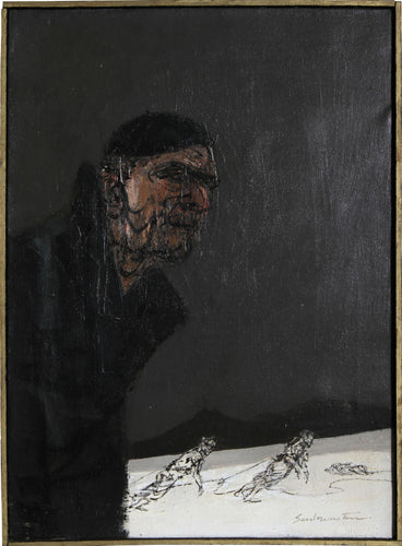 Potrait of a Man Oil | Santonino Torr,{{product.type}}