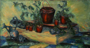 Potted Plants Oil | Herman Journer,{{product.type}}