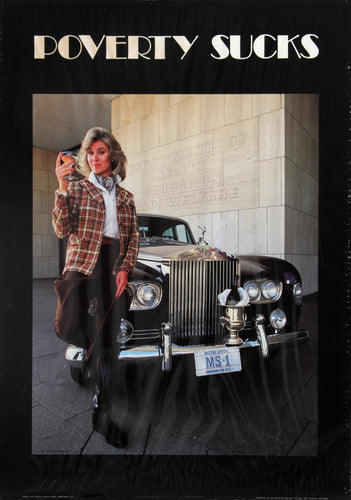 Poverty Sucks (Woman) Poster | Jerry Mesmer,{{product.type}}