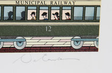 Powell Street Cable Car Screenprint | Nicky Watanabe,{{product.type}}