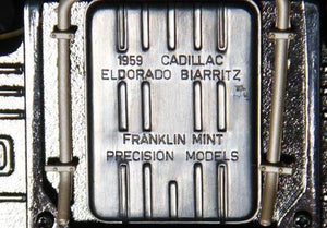 Precision Models: 1959 Cadillac Eldorado Biarritz Objects | The Franklin Mint,{{product.type}}