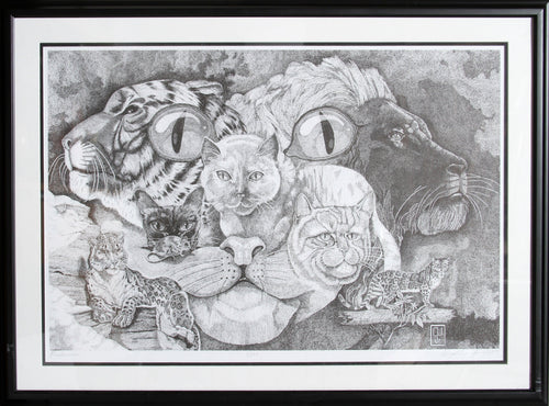 Predacious Lithograph | Diego Urena,{{product.type}}