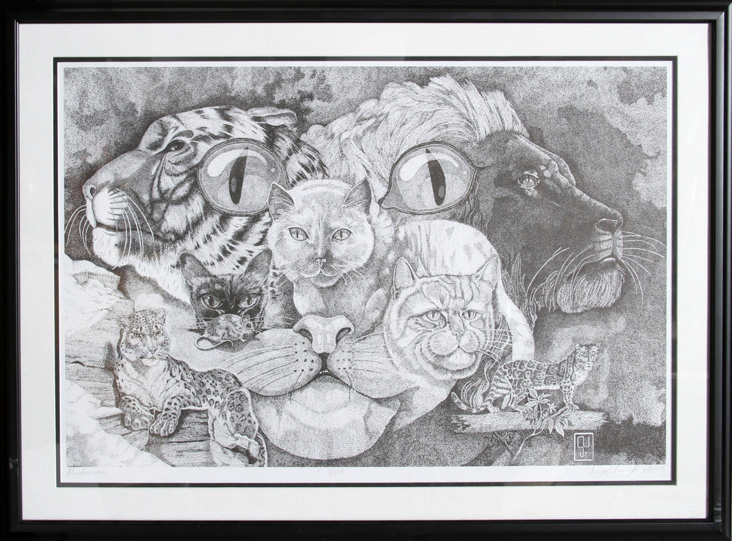 Predacious Lithograph | Diego Urena,{{product.type}}