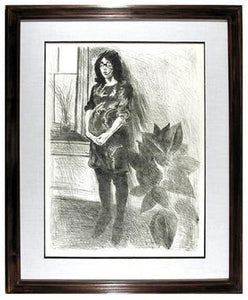 Pregnant Woman Lithograph | Raphael Soyer,{{product.type}}