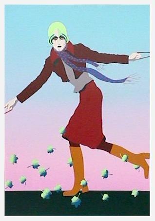 Prenez le Temps d'Aimer Screenprint | Kiki Kogelnik,{{product.type}}